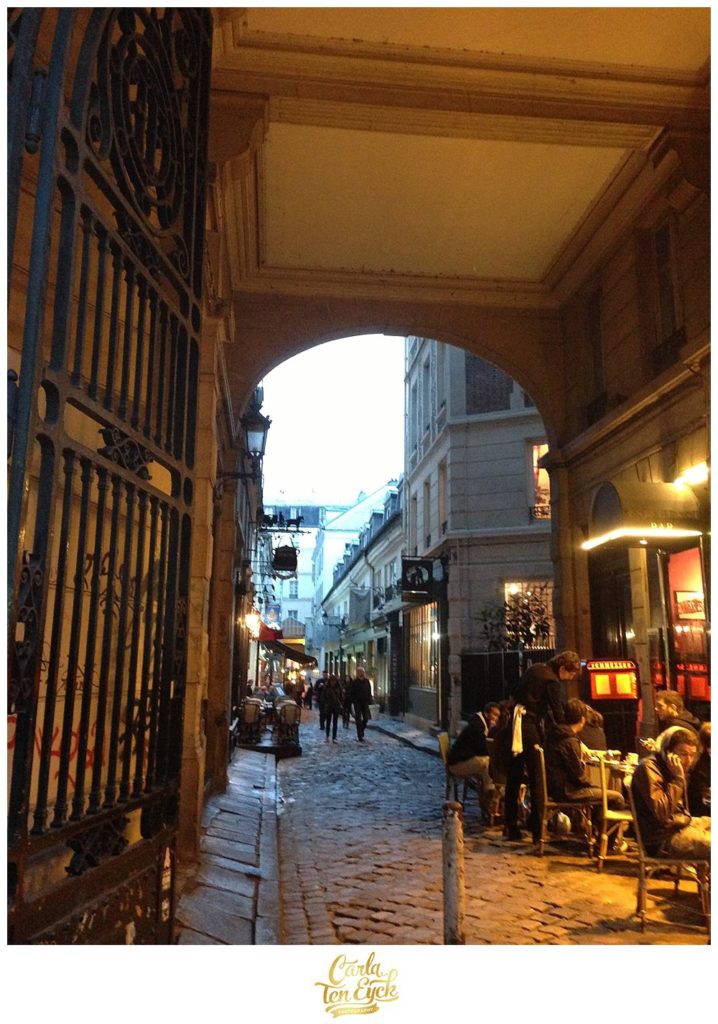 When I first found this alley... it didn't look much. But then I walked down it!