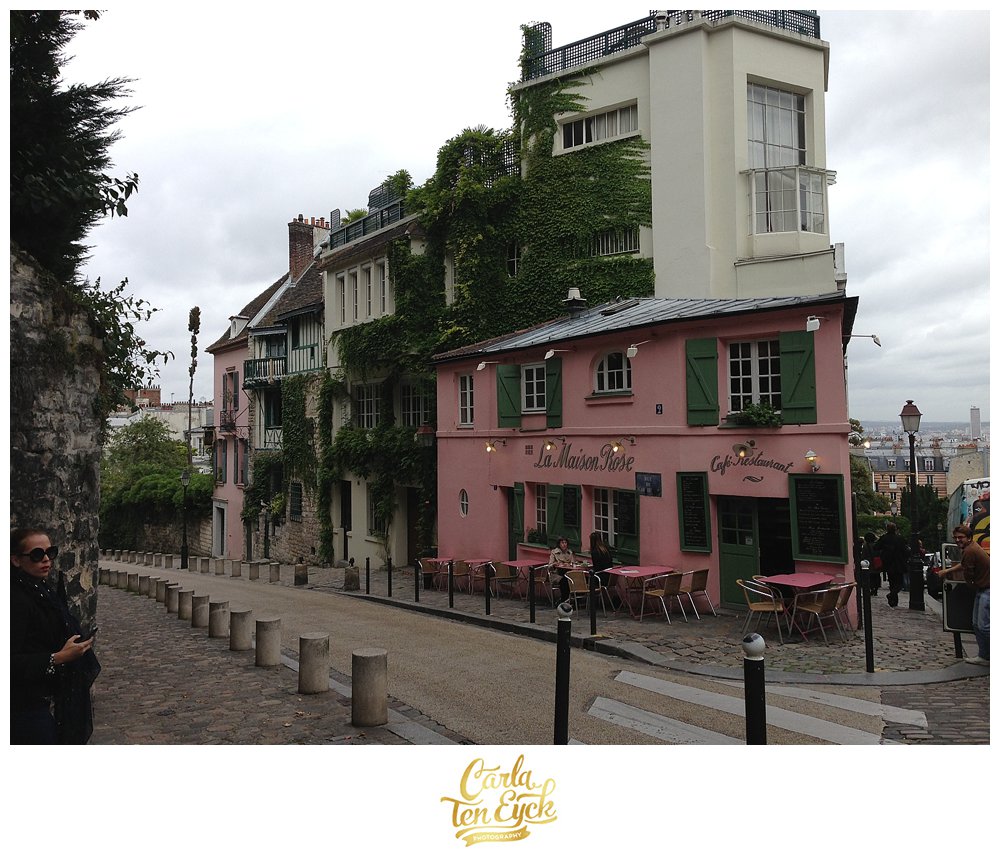 La Maison Rose in Montmartre Paris France