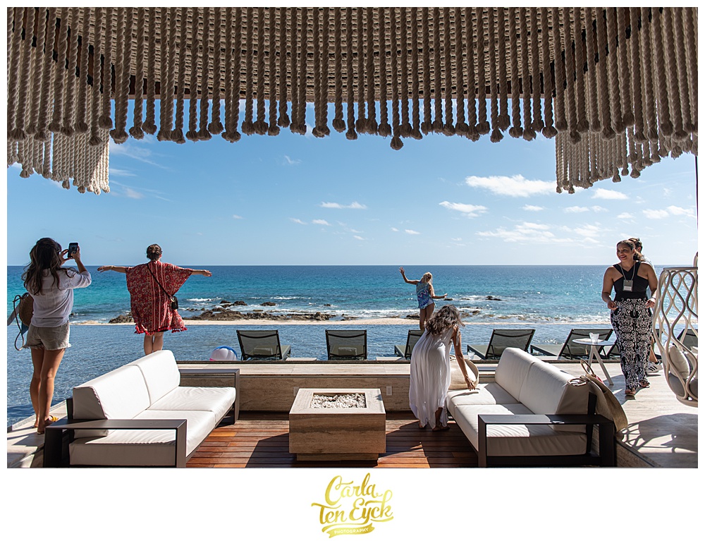 People dance at the pool party at Solaz Los Cabos in Cabo San Lucas Mexico at the Engage 18 Conference
