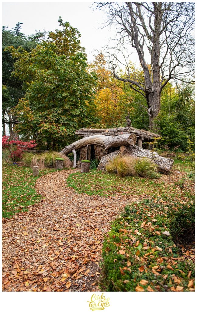 Fairy village in the woods of Adare Manor, Adare Village County Limerick Ireland