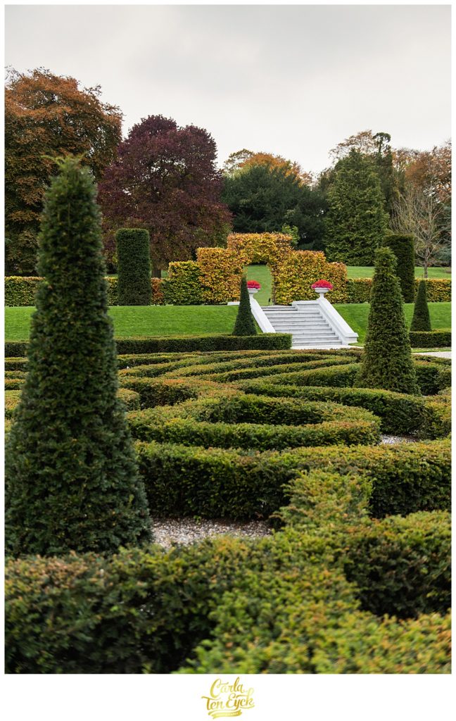 The gardens at Adare Manor Ireland