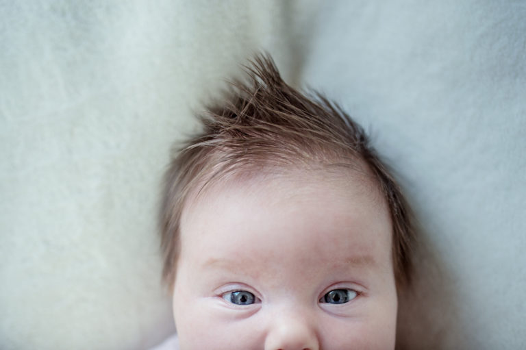 Newborn baby portrait session in Hartford CT