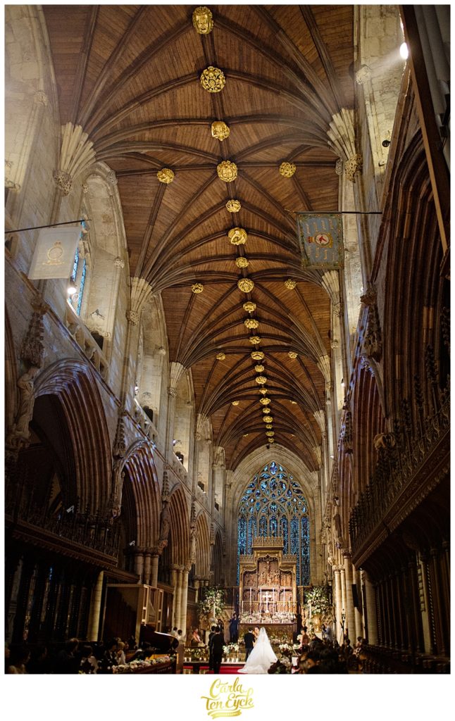 Gorgeous ceilings in Selby Abbey Yorkshire UK