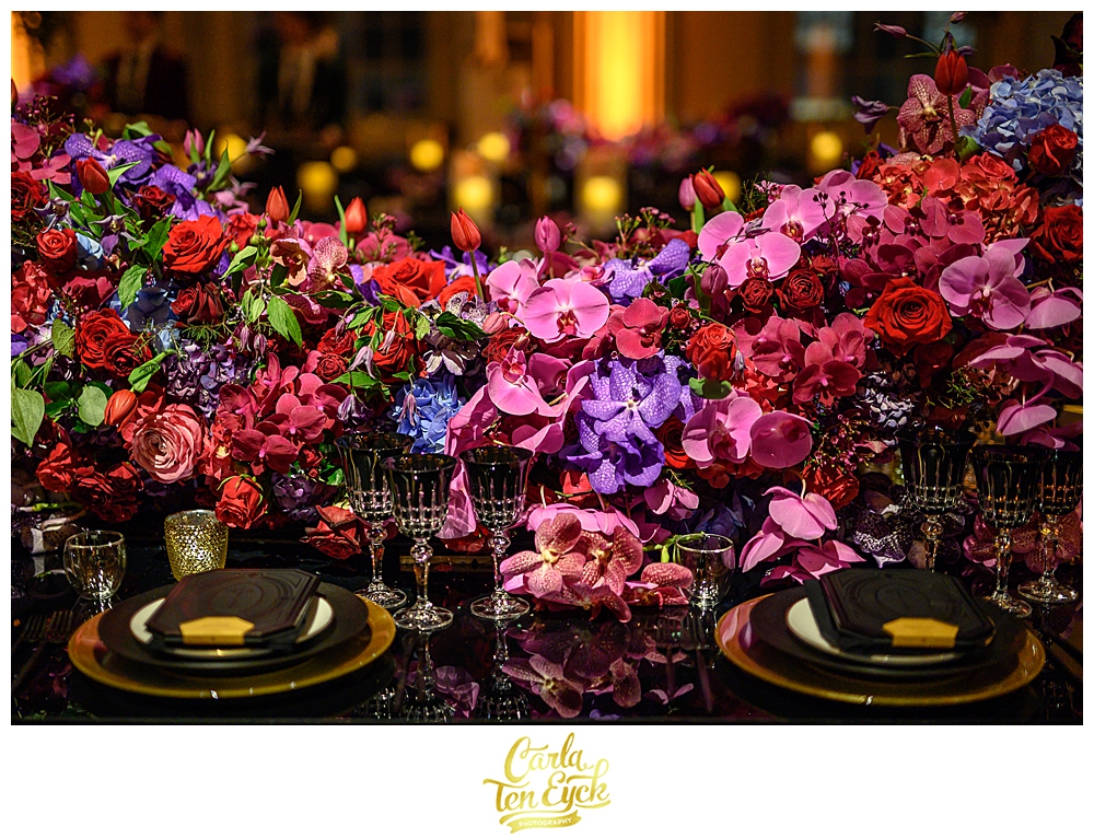 Stunning florals at the Banqueting House in London