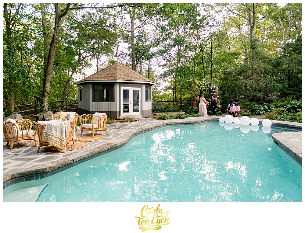 Intimate LGBTQ wedding in Weston CT